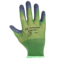 Luvas de trabalho Nylon verde de 21 cm de comprimento 4-6 Criança Protect by
