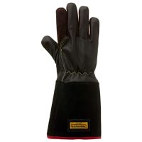 Luvas para soldadura de couro preto tamanho 11/2XL Protect by