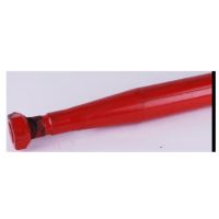 Dente do carregador, reto, secção quadrada 35x1400 mm, ponta pontiaguda com porca M33x2 mm, vermelho, Kverneland