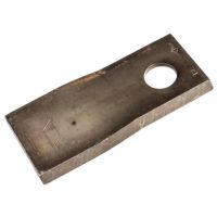 Lâmina de gadanheira esq. 114x48x4 mm diâmetro Ø19 mm adequada para Vicon