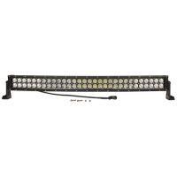 Barra luzes de trabalho LED, 180W, 15300lm, retangular, 12/24V, branco, 825,5x79,5mm ficha Deutsch, combo, curva, 60 LEDs,