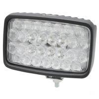 Luz de trabalho LED, 90 W, 6000 lm, retangular, 10-30 V, branco, feixe largo, ficha Deutsch, 30 LED,