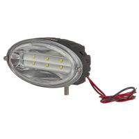 Luz de trabalho LED, 30W, 2400lm, oval,