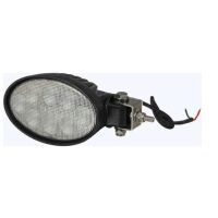 Luz de trabalho LED, 24W, 2240lm, oval, projeção larga,