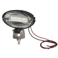 Luz de trabalho LED, 40W, 3500lm, oval, projeção ultra larga,