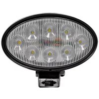 Luz de trabalho LED, 56 W, 5320 lm, oval, branco, 10/30 V, ficha Deutsch, feixe largo, 8 LED,