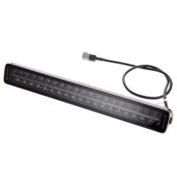 Barra de luz de trabalho LED, 200W, 16800 lm, retangular, 12/24V, branco/laranja, 561x70x67 mm ficha Deutsch, Combo, reto, 40 LEDs, E-BOOST