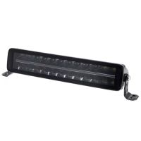 Barra de luz de trabalho LED, 120W, 10080 lm, retangular, 12/24V, branco/laranja, 358,4x70x78,6 mm ficha Deutsch, Combo, curva, 24 LEDs, E-BOOST