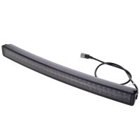 Barra de luz de trabalho LED, 300W, 25200 lm, retangular, 12/24V, branco/laranja, 814,9x70x78,6 mm ficha Deutsch, Combo, curva, 60 LEDs, E-BOOST