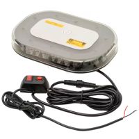 Barra de luzes LED, 90W, 12-24V, âmbar, de aparafusar, 250x173x36mm, 30 LEDs,