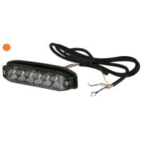 Luz de aviso intermitente , âmbar, 6 LEDs TA2