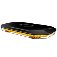 Luzes de advertência LED, 50W, 12-24V, âmbar, fixação por parafuso/magnética, 380 mm,