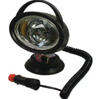 Luz de trabalho halogénio, oval, 12V, branco, magnético, Ajba