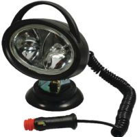 Luz de trabalho halogénio, oval, 12V, branco, magnético, Ajba