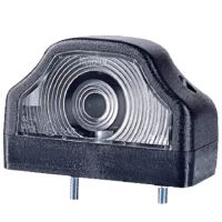 Luz da placa de licença 5W, retangular, 12/24V, branca, 97x62x61.8 mm,
