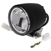 Luz de trabalho halogénio, 55/70W, redondo, 12V, de aparafusar, 117x ficha AMP
