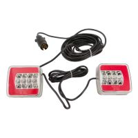 Conjunto de luzes LED montável Cabo de 7,5 m