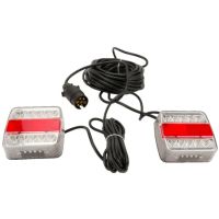 Conjunto de luzes LED 12V de embutir cabo 12m