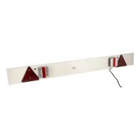 Barras de iluminação LED 12 V 4 ft 6", cabo de 12 m, ficha de 7 pinos