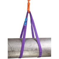 Linga têxtil de elevação 1 ton 3.0/6.0m