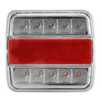 LED Farolim, Funções: 4, Travão / Traseiro / Pisca / Chapa de matricula, Esq./Dt., 12V