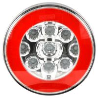 LED Farolim, Funções: 2, Traseiro / Nevoeiro, Esq./Dt., 12-36V