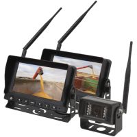 Sistema de Camara digital wireless x 2 7'' Monitors, x 1 Camera, Cable, Remote Control & Antenna