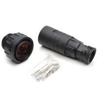 Ficha ISOBUS DuraMate™ 2x60A (10mm²) com adaptador de tubo canelado