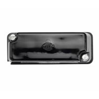 Luz de chapa de matrícula 5W, retangular, 12/24V, branco, de aparafusar, 83x33mm, terminal de lâmina, Hella