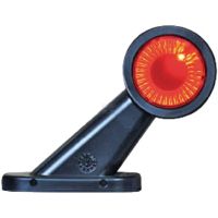 Luz de sinalização LED Esq., 12-24V, 108x134.5x49mm,