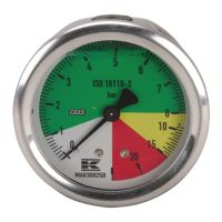 Manómetro Ø63mm 0-8-25