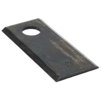Lâmina de corta-relva LH/RH 110x45x4mm diâmetro Ø18.5mm Adequado para Ylö, Nokka, Junkkari, Estre (25 unid.)