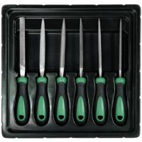 Jogo de 6 mini limas (100mm) Jonnesway MFM06S