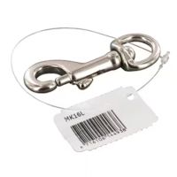 Gancho de lingueta galvanizado 5/8