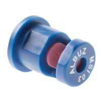Bico de jato plano MSI 160° 03 cerâmica azul Albuz