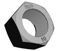 HEXAGONAL NUT 3/4'' UNC-10''