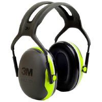 Protetores auriculares X4A faixa para cabeça verde