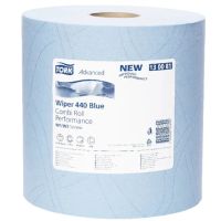 Rolo papel azul, 24cm x 119m, 3 camadas, Ø exterior 260 mm, 2 rolos, Tork