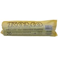 Sacos de lixo 60x80cm Komo x20