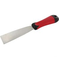 Espátula de 40 mm com cabo ergonómico de dois componentes e lâmina em aço inoxidável.