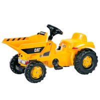 Trator com pedal, Caterpillar Deutz Fahr 5D, a partir dos 2,5 anos, RollyKid by Rolly Toys