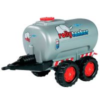 Reboque-cisterna, prateado/vermelho, a partir dos 3 anos, rollyTanker by Rolly Toys