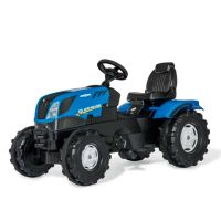 Trator com pedal, New Holland T7, a partir dos 3 anos, RollyFarmtrac by Rolly Toys