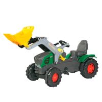 Trator com pedal com carregador frontal, Fendt 211 Vario, a partir dos 3 anos, RollyFarmtrac by Rolly Toys