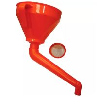 FUNIL Ø 160MM COM BICO RÍGIDO E FILTRO0