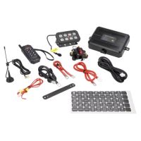 Painel de controlo de 8 canais + Bluetooth + Frequência de rádio