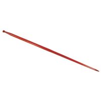 Dente de carregador, reto, Ø35x1400mm, porca M22x1.5mm, seção estela, extremidade apontada, azul, FST