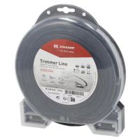 Fio de nylon Ø2,4x78 m, torção oval, preta,  Endura