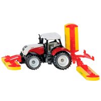 Trator Steyr com gadanheira Pöttinger