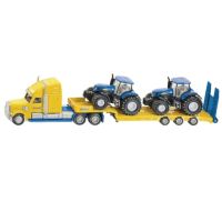Camião com tratores New Holland